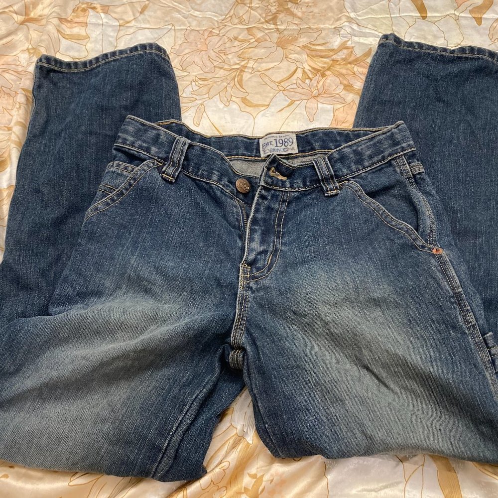 Preloved Original Brand Boy's Straight Leg Jeans Utility Size 8
